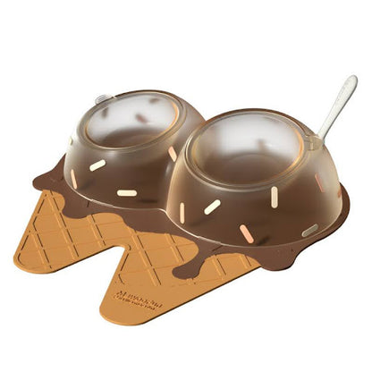 Ice cream pet bowl